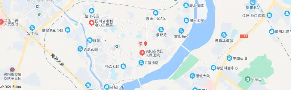 资阳建设北路东_公交站地图_资阳公交_妙搜公交查询2025