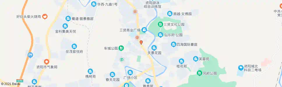 资阳天宇市场_公交站地图_资阳公交_妙搜公交查询2025