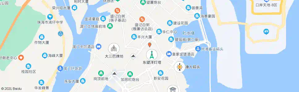 澳門陳瑞祺中學_巴士站地圖_澳門巴士_妙搜巴士搜尋2025