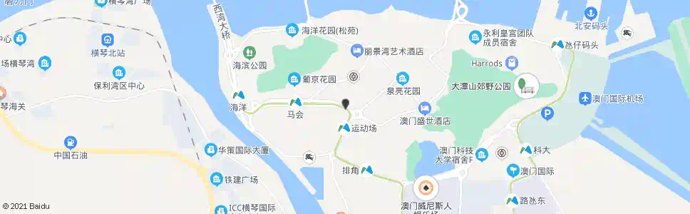 澳門柯維納馬路_巴士站地圖_澳門巴士_妙搜巴士搜尋2025