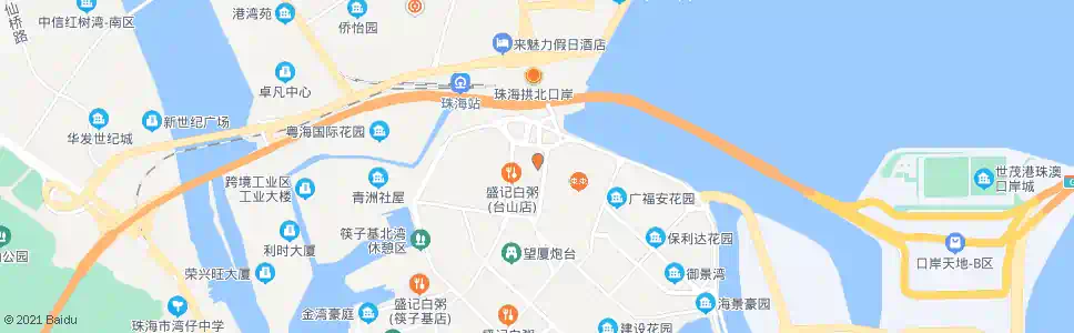 澳門看台街(騎士馬路)_巴士站地圖_澳門巴士_妙搜巴士搜尋2025
