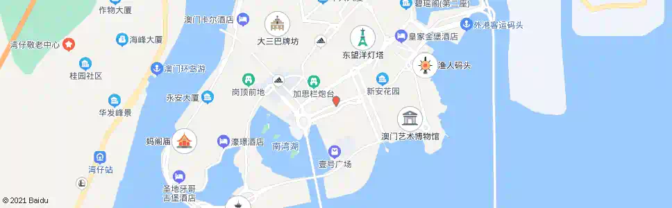 澳門總統酒店_巴士站地圖_澳門巴士_妙搜巴士搜尋2025