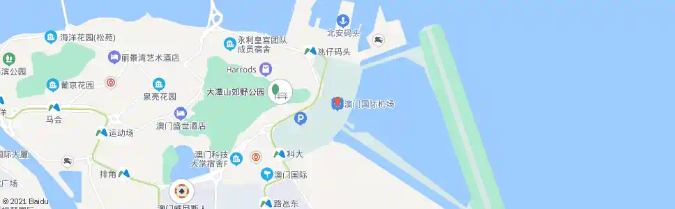澳門凼仔東北_巴士站地圖_澳門巴士_妙搜巴士搜尋2025