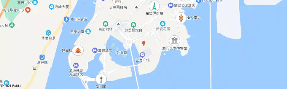 澳門仙德麗街_巴士站地圖_澳門巴士_妙搜巴士搜尋2025