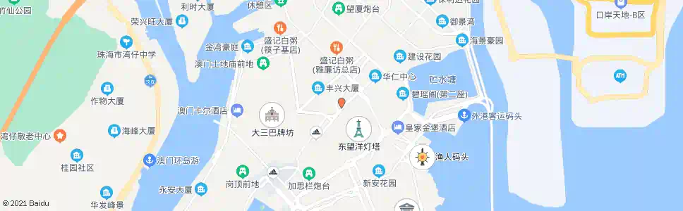 澳門東曦閣_巴士站地圖_澳門巴士_妙搜巴士搜尋2025