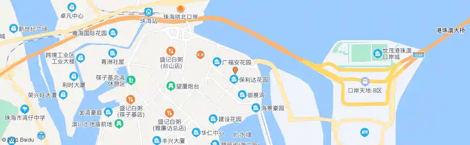 澳門黑沙環中街_巴士站地圖_澳門巴士_妙搜巴士搜尋2025