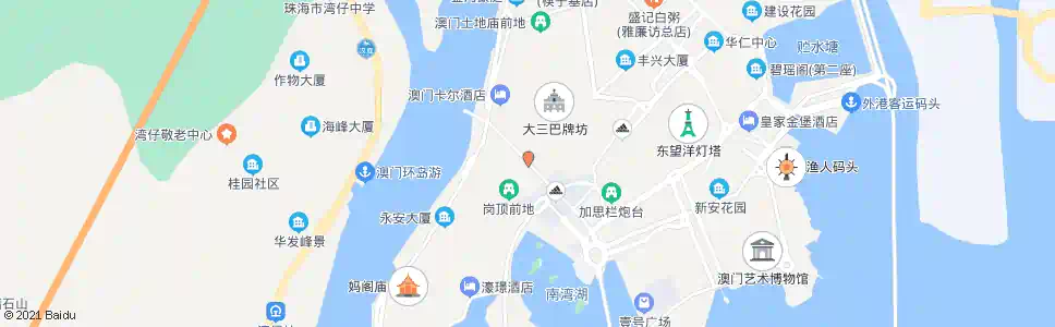 澳門新馬路_巴士站地圖_澳門巴士_妙搜巴士搜尋2025
