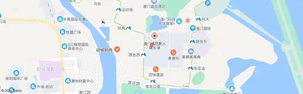 澳門石排灣自然教育中心_巴士站地圖_澳門巴士_妙搜巴士搜尋2025