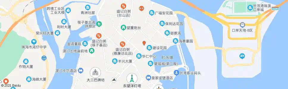 澳門螺絲山公園_巴士站地圖_澳門巴士_妙搜巴士搜尋2025