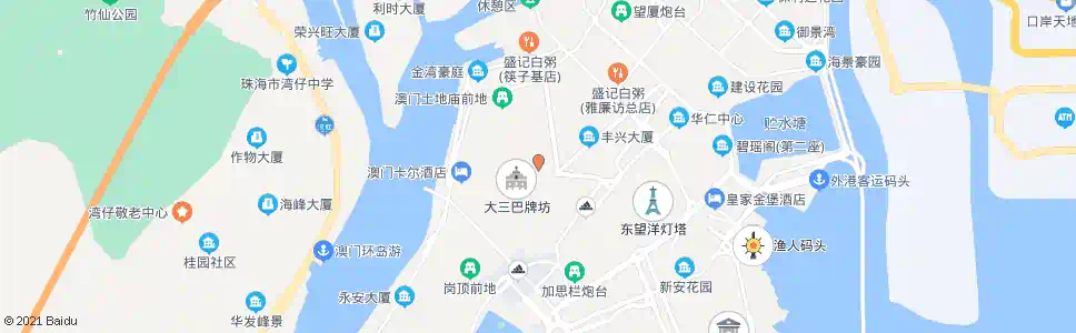 澳門新勝街_巴士站地圖_澳門巴士_妙搜巴士搜尋2025