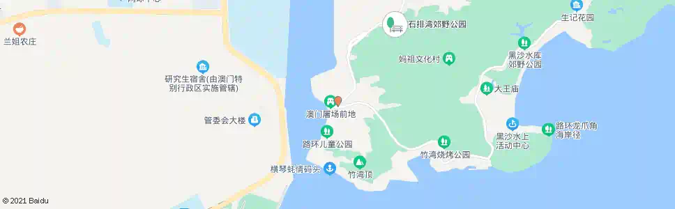 澳門路環市區_巴士站地圖_澳門巴士_妙搜巴士搜尋2025
