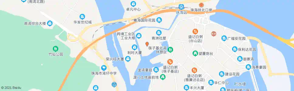 澳門青洲(西行)_巴士站地圖_澳門巴士_妙搜巴士搜尋2025