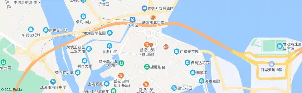 澳門關閘馬路_巴士站地圖_澳門巴士_妙搜巴士搜尋2025