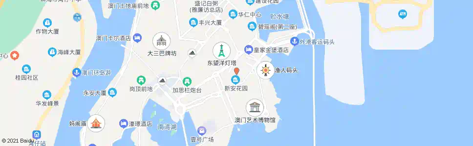 澳門理工學院_巴士站地圖_澳門巴士_妙搜巴士搜尋2025