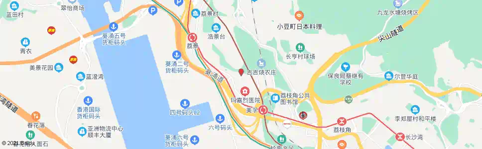 香港葵湧醫院路口_巴士站地圖_香港巴士_妙搜巴士搜尋2025