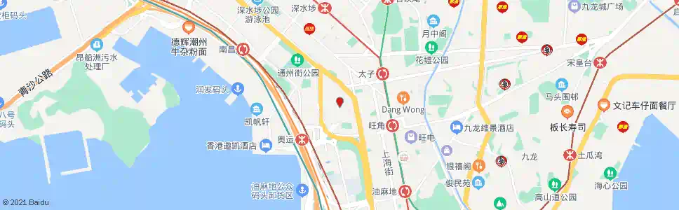 香港福全街豪庭戲院_巴士站地圖_香港巴士_妙搜巴士搜尋2025