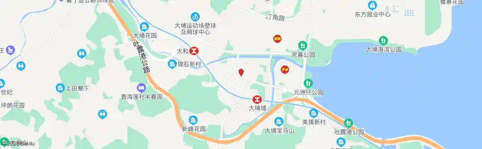 香港大埔道_巴士站地圖_香港巴士_妙搜巴士搜尋2025