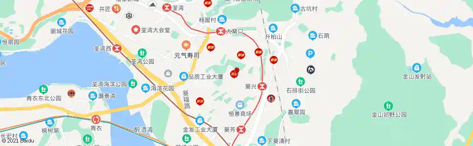 香港葵盛葵葉街_巴士站地圖_香港巴士_妙搜巴士搜尋2025