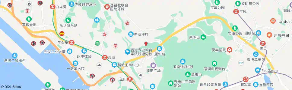 香港上秀茂坪邨_巴士站地圖_香港巴士_妙搜巴士搜尋2025