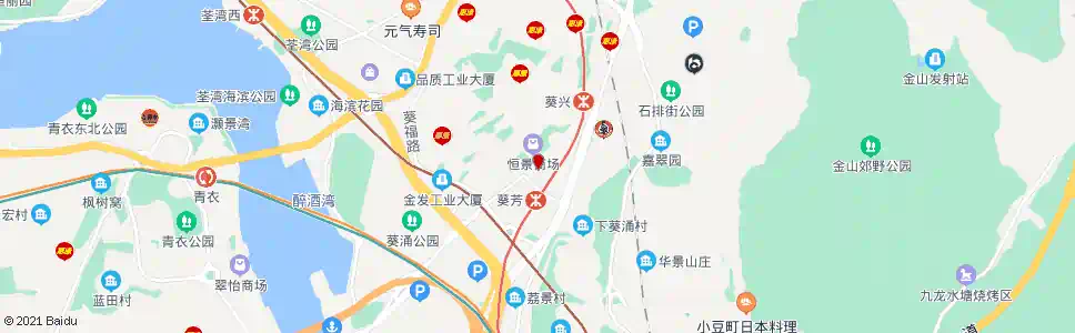 香港葵喜樓(麥當勞)_巴士站地圖_香港巴士_妙搜巴士搜尋2025