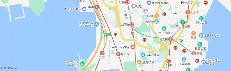 香港油麻地警署_巴士站地圖_香港巴士_妙搜巴士搜尋2025