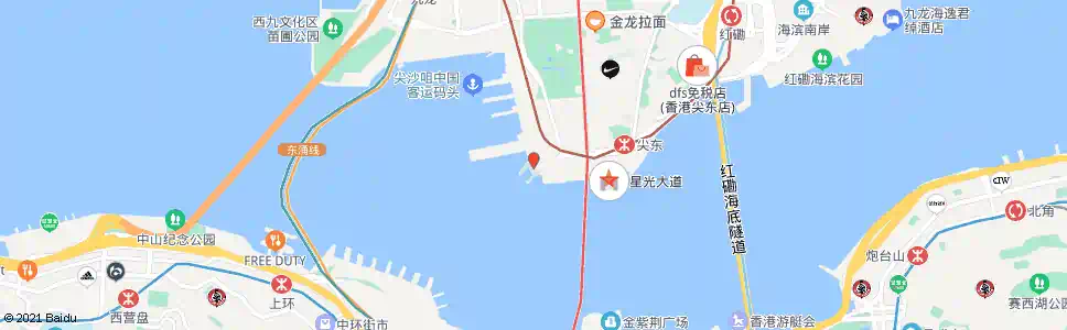 香港尖沙咀碼頭_巴士站地圖_香港巴士_妙搜巴士搜尋2025