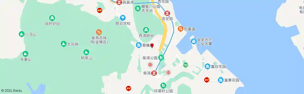 香港東區尤德醫院_巴士站地圖_香港巴士_妙搜巴士搜尋2025