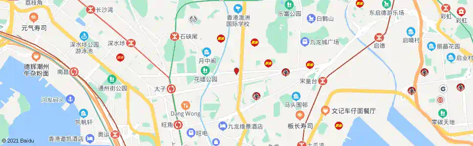 香港明愛教堂(太子道西)_巴士站地圖_香港巴士_妙搜巴士搜尋2025