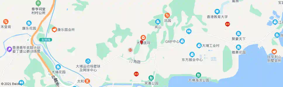 香港大埔那打素醫院_巴士站地圖_香港巴士_妙搜巴士搜尋2025