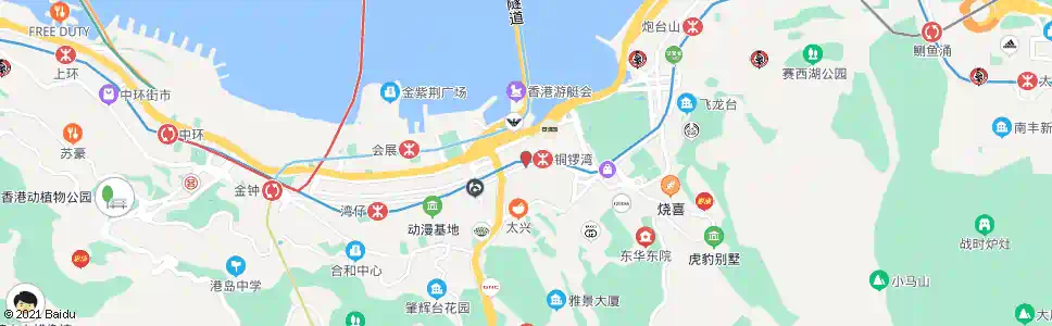 香港荃富街_巴士站地圖_香港巴士_妙搜巴士搜尋2025