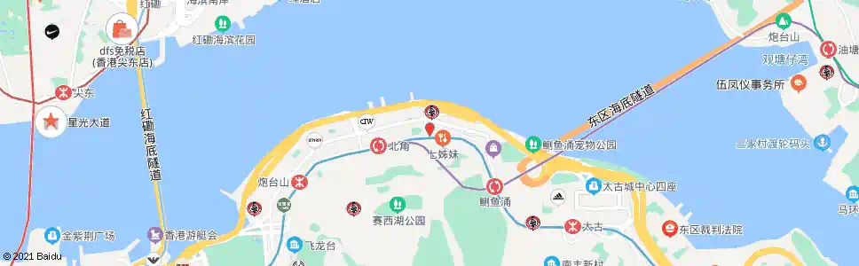 香港健康西街_巴士站地圖_香港巴士_妙搜巴士搜尋2025