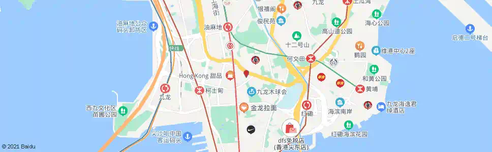 香港加士居道(拔萃女書院)_巴士站地圖_香港巴士_妙搜巴士搜尋2025
