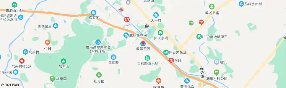 香港欣翠花園_巴士站地圖_香港巴士_妙搜巴士搜尋2025