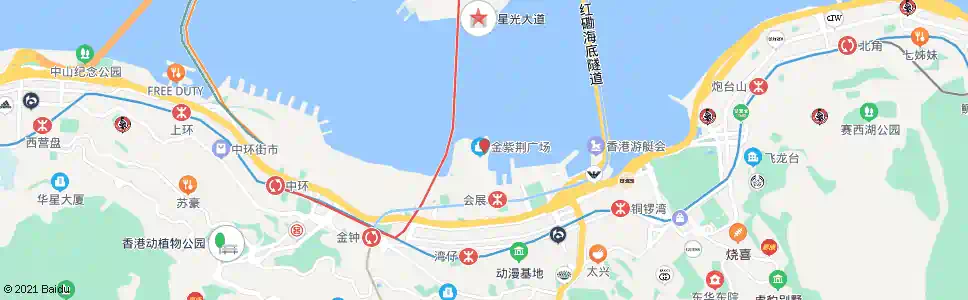 香港灣仔碼頭總站_巴士站地圖_香港巴士_妙搜巴士搜尋2025