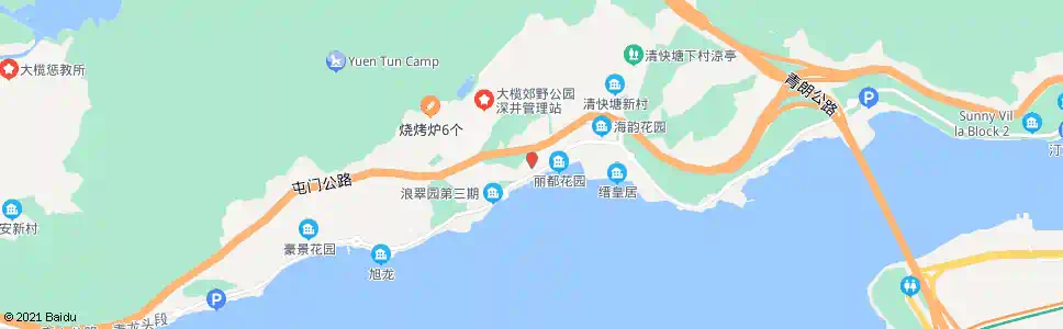 香港荃灣(浪翠園)_巴士站地圖_香港巴士_妙搜巴士搜尋2025