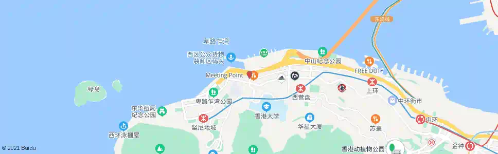 香港尖沙咀中間道_巴士站地圖_香港巴士_妙搜巴士搜尋2025