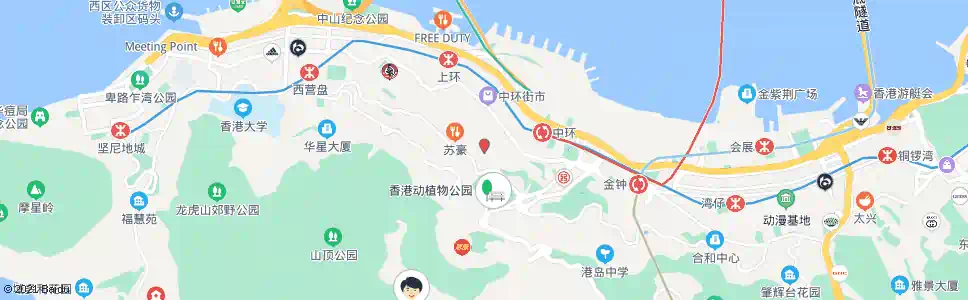香港雲咸街_巴士站地圖_香港巴士_妙搜巴士搜尋2025