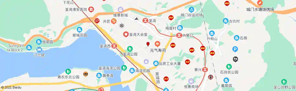 香港聯仁街(寶石大廈)_巴士站地圖_香港巴士_妙搜巴士搜尋2025