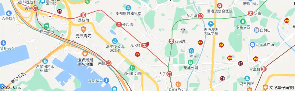 香港觀塘鐵路站(d4出口)_巴士站地圖_香港巴士_妙搜巴士搜尋2025