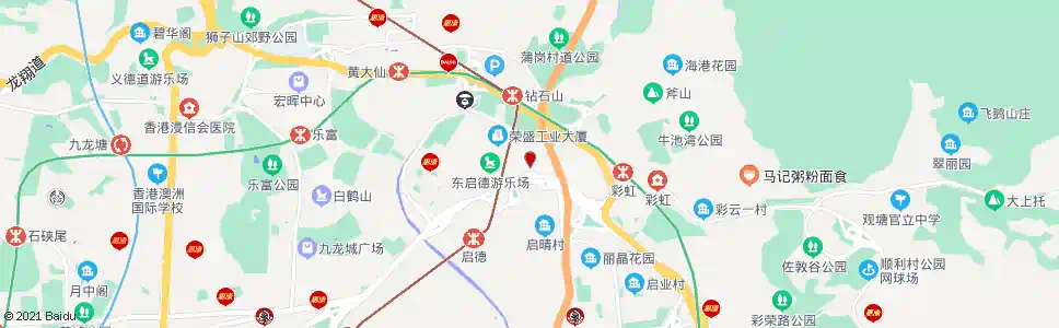香港採頤花園_巴士站地圖_香港巴士_妙搜巴士搜尋2025