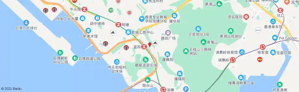 香港藍田(廣田)總站_巴士站地圖_香港巴士_妙搜巴士搜尋2025