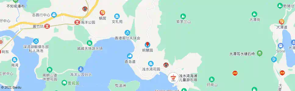 香港明慧園_巴士站地圖_香港巴士_妙搜巴士搜尋2025