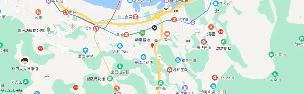 香港麗都酒店_巴士站地圖_香港巴士_妙搜巴士搜尋2025