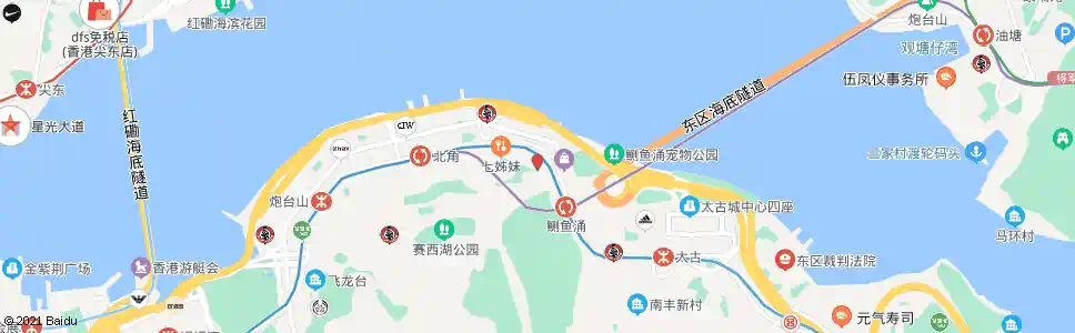 香港百福道_巴士站地圖_香港巴士_妙搜巴士搜尋2025
