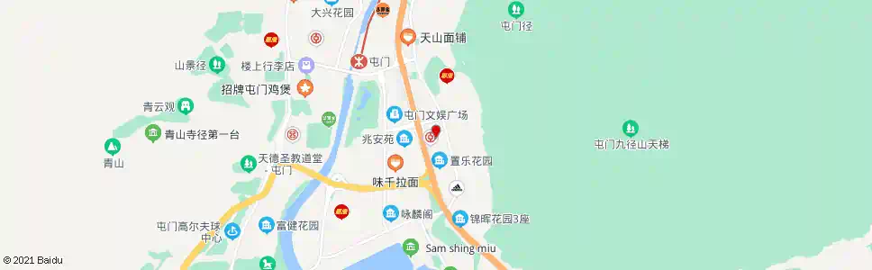 香港青山村站_巴士站地圖_香港巴士_妙搜巴士搜尋2025