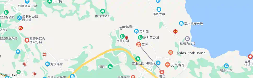 香港富麗花園_巴士站地圖_香港巴士_妙搜巴士搜尋2025