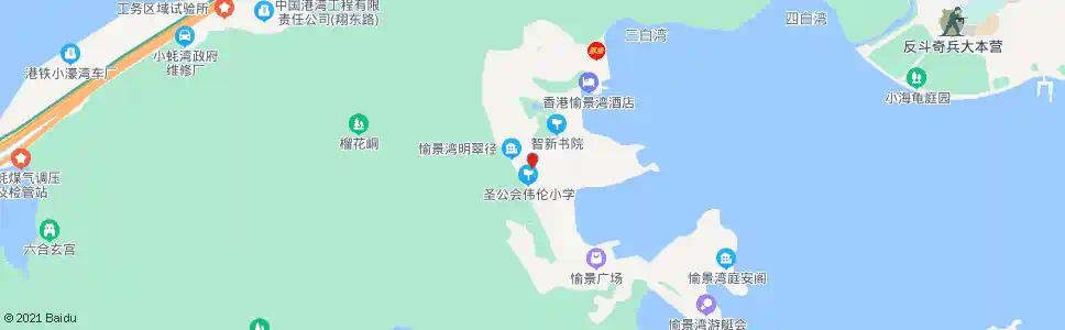 香港愉景灣國際學校幼稚園(對面)_巴士站地圖_香港巴士_妙搜巴士搜尋2025