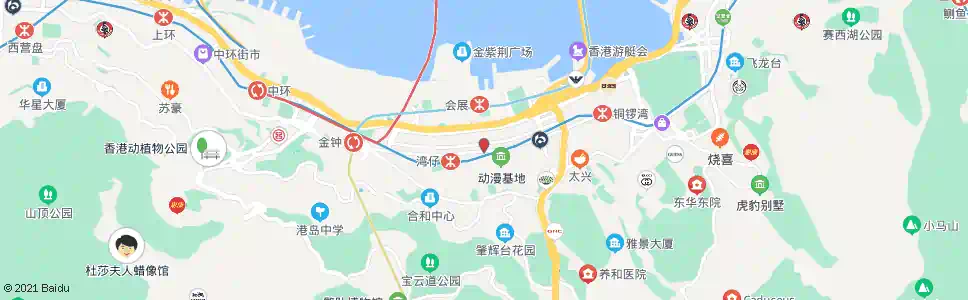 香港駱克道市政大廈_巴士站地圖_香港巴士_妙搜巴士搜尋2025