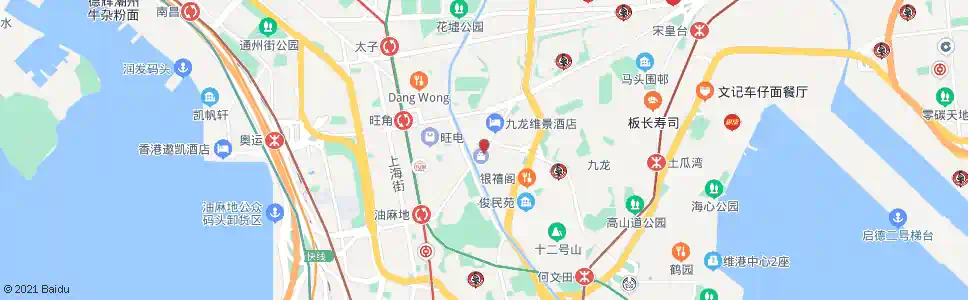 香港麗豪閣窩打老道_巴士站地圖_香港巴士_妙搜巴士搜尋2025