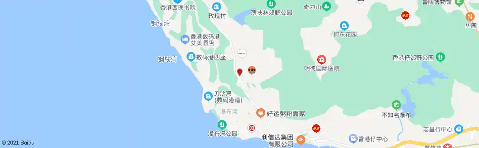 香港薄扶林花園_巴士站地圖_香港巴士_妙搜巴士搜尋2025
